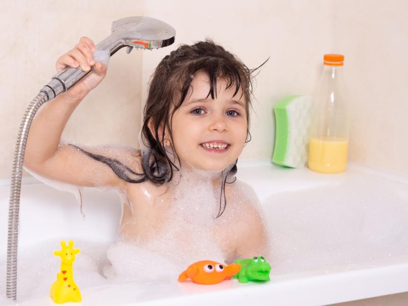 Soft water is beneficial for kids