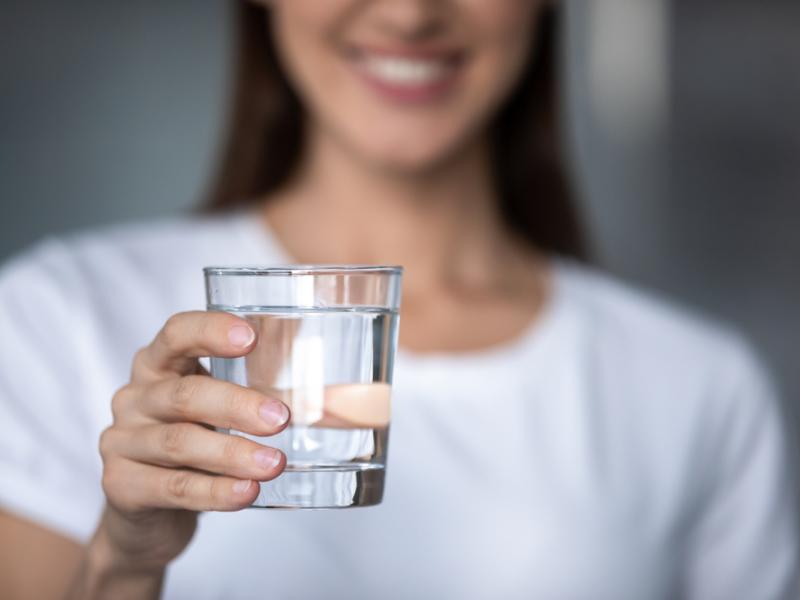 Drinking water filters remove contaminants from water.